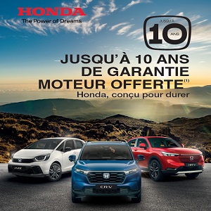 Honda 10 ans