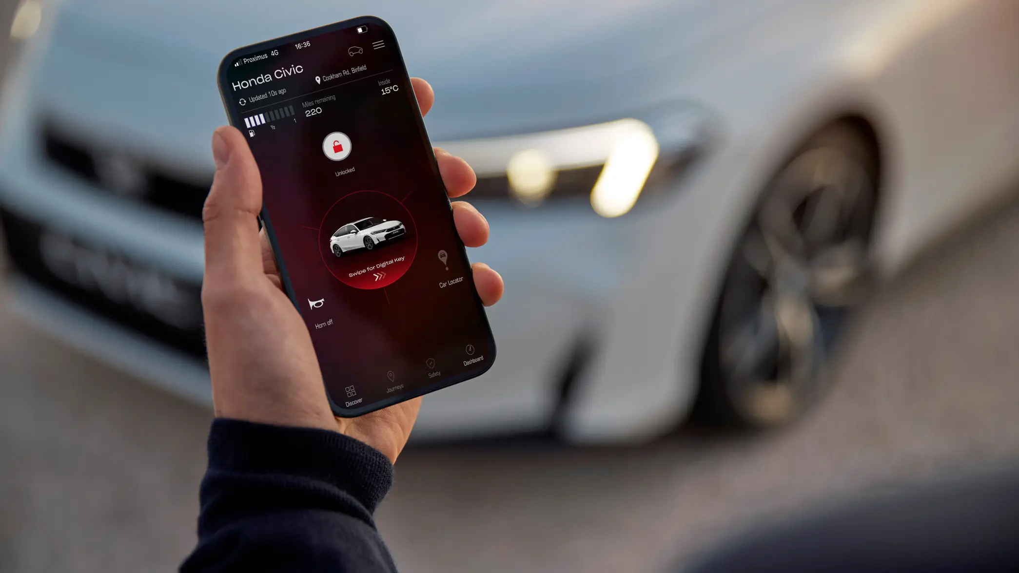 Application mobile My Honda+ 